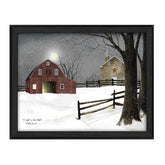 Light In The Stable 6 Black Framed Print Wall Art